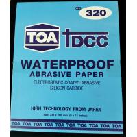 ราคา TOA กระดาษทรายน้ำ รุ่น DCC สำหรับขัดเหล็ก โลหะ พลาสติก สีโป้ว แพ็ค 12 แผ่น กระดาษทราย (1362200188)