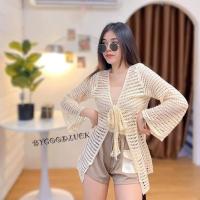 ราคา เสื้อคลุมตาข่ายสาวอวบอก36 50 (20376636502)