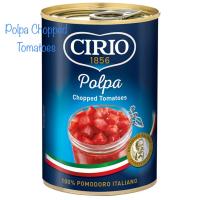 ราคา Cirio Polpa Chopped Tomatoes ซีรีโอมะเขือเทศสับ 400 g (15054204573)