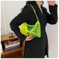 ราคา กระเป๋าสะพายไหล่ PVC แบบใสกันน้ำ สไตล์เกาหลี สําหรับผู้หญิง กันน้ำจ้า (21524245595)