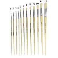 ราคา พู่กันกลม Pyramid สำหรับสีน้ำมัน ด้ามยาว B63102 (8023361639)