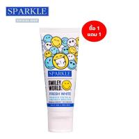 ราคา ซื้อ1แถม1 Clearance Sale SPARKLE WHITE TOOTHPASTE 60G SMILEY (21542745467)