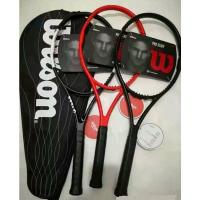 ราคา ไม้เทนนิสคาร์บอน Wilson Pro Staff Rf97 Federer สีแดงสีดําพร้อมเชือก (16455755918)