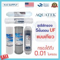 ราคา Aquatek ไส้กรองน้ำ UF NANO 5 ขั้นตอน UF พีพี คาร์บอน เรซิ่น ยูเอฟ นาโน โพสคาร์บอน USA PP Carbon Resin Post Omnipure Mazuma Unipure Colandas (15017248221)