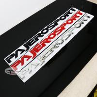 ราคา โลโก้ ตัวอักษร ตัวหนังสือ ตัวนูน 3D ติดฝากระโปรงหน้า สำหรับ MITSUBISHI PAJERO SPORT (9836847491)