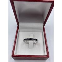 ราคา แหวน เพชร สวิส ครึ่งวง เงิน แท้ 9125 เคลือบ ทอง ค ำ ขาว (13846831526)