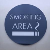 ราคา NO SMOKING หรือ SMOKING AREA ศก 15 ซม อะครีลิคเลเซอร์ หนา 2 มิล ART NO SMOKING 01 (19628395476)