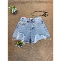 ราคา กางเกงยีนส์ขาสั่นเอวสูงแต่งขาดwow LiZAjeans (19392809335)
