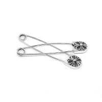 ราคา Chrome Hearts Sterling Silver 925 เครื่องประดับเงินแท้ ต่างหู Safety Pin Large Earring Code CPD001 (13637118401)
