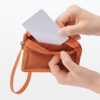 ราคา MUJI มูจิ NEW Color Orange สำหรับชาวสีส้ม Polyester card case (19334320310)