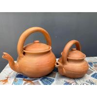 ราคา กาน้ำหม้อดินเผา กาต้มน้ำ โปร1ใบ 2ใบกาต้มน้ำสมุนไพรกาต้ม กาแฟโบราณ ถ่ายวิดิโอก่อนแกะทุกครั้งไม่ถ่ายไม่รับผิดทุกกรณีคะ (21273814847)