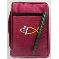 ราคา กระเป๋าใส่พระคัมภีร์ ใส่พระคัมภีร์ เล่มขนาดเล็ก 10x15 cm แบบชั้นหน้า ปกพระคัมภีร์ พระคัมภีร์ คริสเตียน กระเป๋าพระคัมภีร์ (16038123274)