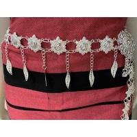 ราคา เข็มขัดเงินขาวระย้าใบไม้ต่อดอกใส่กับชุดไทยสวยๆ (21279836345)