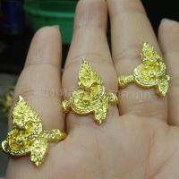 ราคา แหวนพญานาคงานทองเหลืองแท้ 100 ไม่ชุบสี ล้างได้ ทำความสะอาดได้ไม่ลอก (21226546491)