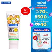 ราคา ซื้อ1แถม1 Clearance Sale SPARKLE DOUBLE WHITE LEMON SODA TOOTHPASTE 60G SMILEY (21542769551)