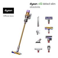 ราคา Dyson V12 Detect Slim Absolute Cordless Vacuum Cleaner Gold Gold with Floor Dok เครื่องดูดฝุ่นไร้สาย ไดสัน (18652631422)