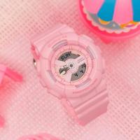 ราคา Casio นาฬิกาข้อมือคาสิโอสำหรับผู้หญิงนาฬิกาผู้หญิงกันน้ำ babyg สีขาวรุ้งไนท์วิ่งเอลฟ์ gshock GMA S120MF (19882828335)