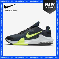 ราคา Nike Mens Air Max Impact 4 Shoes Black ไนกี้ รองเท้าผู้ชาย Air Max Impact 4 สีดำ (19478738614)