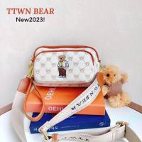 ราคา กระเป๋าเเบรนด์เเท้ TTWN Bear คาดอกได้ สะพายข้างได้ (21258930955)