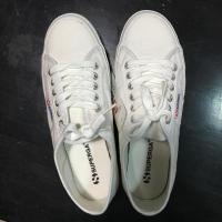 ราคา รองเท้าผ้าใบ Superga huber Jia ของแท้รองเท้าสีขาวคู่ฤดูใบไม้ผลิและฤดูร้อนแบบคู่รัก2750ผูกเชือกลำลองใส่สบายสำหรับผู้หญิง (20225927874)
