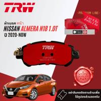 ราคา TRW Premium ผ้าเบรคหน้า ผ้าดิสเบรคหน้า TRW DTEC GDB 8129 DT สำหรับ NISSAN ALMERA 1 0 Turbo N18 ปี 2020 NOW ปี 2021222324 (21332468451)