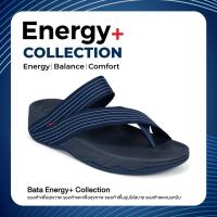 ราคา New Arrival Bata บาจา Energy รองเท้าแตะหูหนีบแฟชั่น สายผ้าไนลอน ยอดฮิต สวมใส่ง่าย ดีไซน์เท่ห์ สำหรับผู้หญิง สีกรมท่า รหัส 4719414 (21513392732)