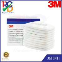 ราคา 3M แผ่นกรอง มาตรฐาน N95 รุ่น 5N11 3M Particulate Filter 5N11 N95 10 ชิ้น กล่อง (8715957390)