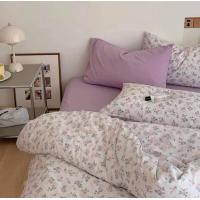 ราคา ผ้าปูที่นอน รัดขอบ รวมผ้านวม ลายดอกไม้ ลายดอกไม้เล็กๆ สไตล์วินเทจ Vintage Style ผ้านุ่มสบาย ซักง่ายแห้งเร็ว ขนาด 3 5 5 6 ฟุต (21364544720)