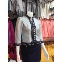 ราคา เสื้อไหมทรงภูไทแถบผ้าฝ้ายทอมืออัดผ้ากาวทั้งตัว (9399221545)