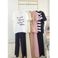 ราคา ชุดเซ็ตไหมพรม กางเกงขายาว เสื้อคอกลมปักมุก (21406297773)