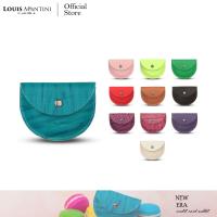 ราคา Louis Montini กระเป๋าใส่เหรียญหนังวัวแท้ TML34 (21553779174)