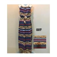 ราคา เดรสลายช้าง ชุดยาวลายช้าง maxidressลายช้าง เดรสสปัน ชุดเที่ยว (21508705349)