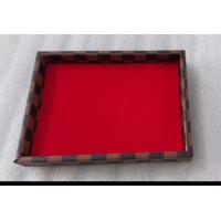 ราคา ถาดเรียบขนาด8 12นิ้วถาดกำมะหยี่ถาดวางพระะถาดวางสินค้า (21551614802)