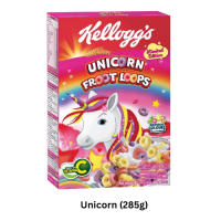 ราคา Kelloggs Froot LoopsCorn Flakes Frosties Cocopops เคลล็อกส์ ฟรูตลูปส์ อาหารเช้า ซีเรียลธัญพืช 150g 350g (18093578988)