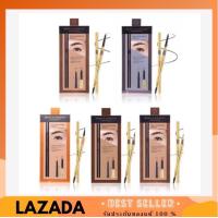 ราคา ดินสอเขียนคิ้ว 6 มิติ น้องฉัตร Browit By Nongchat Pro Slim Brown Pencil รุ่นใหม่ (10866514952)