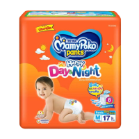 ราคา MamyPoko มามี่โพโค สีส้ม Pants Day Night ผ้าอ้อม แบบกางเกง รุ่นแฮปปี้ เดย์แอนด์ไนท์ ขนาด S M L XL XXL (10679093485)