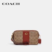 ราคา COACH กระเป๋าถือผู้หญิงรุ่น Kira Crossbody In Colorblock Signature Canvas สีครีม CH797 B4NQ4 (19544955837)