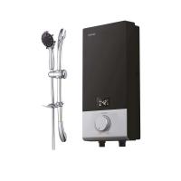 ราคา TOSHIBA เครื่องทำน้ำอุ่น รุ่น DSK38ES5 สีขาวสีดำ 3800 วัตต์ ชุดทำความร้อนทองแดงแบบ2คู่ ทำความร้อนได้อย่างรวดเร็ว และอุณหภูมิคงที่ (19747156779)