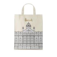 ราคา Harrods รุ่น Medium Illustrated Building Shopper Bag พร้อมส่ง (12475605818)