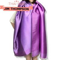 ราคา ผ้าไหมแท้ Jim thompson ขนาดใหญ่ 64 cmx220 cm ทูโทน (18497103057)