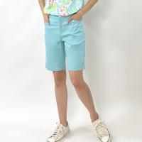 ราคา PORTLAND กางเกงขาสั้นปักสมอ สีเขียว Twill Solid Shorts (20970311707)