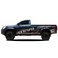 ราคา สติกเกอร์ติดรถกะบตอนเดียว revo สติกเกอรลายโคลนสาด triton ฟรีชุดติดตั้ง (18759604664)