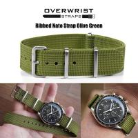 ราคา สายนาโต้ overwrist รุ่น ribbed nato strap (11273799812)