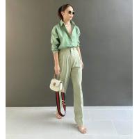 ราคา เซตเสื้อเชิ้ตผ้าลินินแท้ มาคู่กับกางเกงลินินขายาวทรงบอย (20097841622)