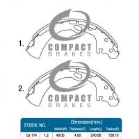 ราคา Compact ผ้าดรัมเบรคหลัง Big M BDI Big M TD ผ้าเบรคหลัง ก้ามเบรคหลัง บิ๊กเอ็ม บีดีไอ ทีดี (18040221687)