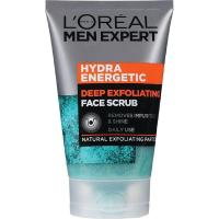 ราคา LOreal Men Expert Hydra Energetic Anti Fatigue Face Wash Deep Exfoliating Face Scrub 100ml Imported (21397617320)