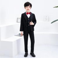 ราคา ชุดออกงานท่องขับร้องสำหรับเด็กผู้ชายชุดสูทเด็กชุดเอี๊ยมพิธีกรเด็กอนุบาลลายดอกไม้ชุดการแสดงเปียโน (21111007728)