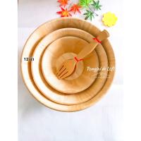 ราคา ชามสลัด ชาม ชามไม้ ชามไม้ใส่สลัด ชามคลุกสลัด ชามใหญ่ saladbowl ชามสลัดไม้ ชามลึก ชามทำสลัด ชามไม้ยางพารา ชามกว้าง woodenbowl ชามใส่สลัด (10041378238)