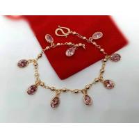 ราคา สร้อยข้อมือเศษนาคแท้ห้อยพลอยทับทิมสีชมพู (16908042809)