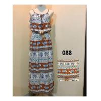 ราคา เดรสลายช้าง ชุดยาวลายช้าง maxidressลายช้าง เดรสสปัน ชุดเที่ยว (21508705364)